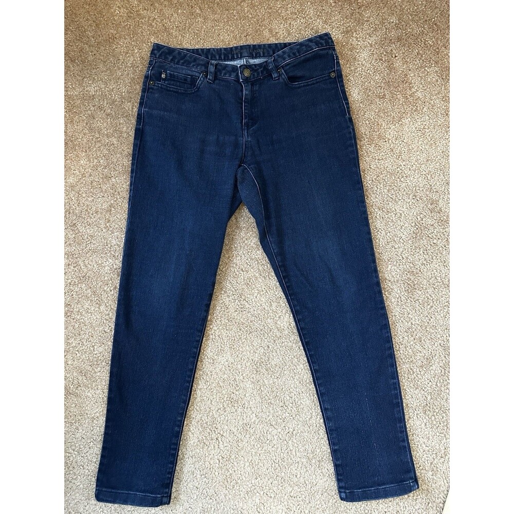 Michael Kors Women Denim Blue Jeans Mid Rise Indigo Size 8